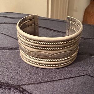 Silver- Cuff Bracelet